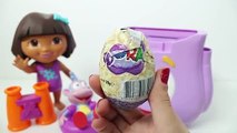 Dora Surprise Eggs Dora The Explorer Backpack Mochila de Dora La Exploradora Fisher Price Toys
