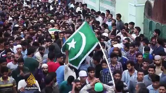 Aljazeera English reports on Public Anger over violence in IOK