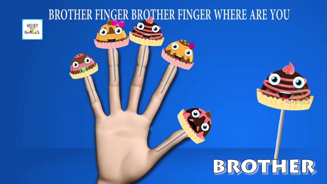Finger семья торт Поп семья детская рифма | тор...