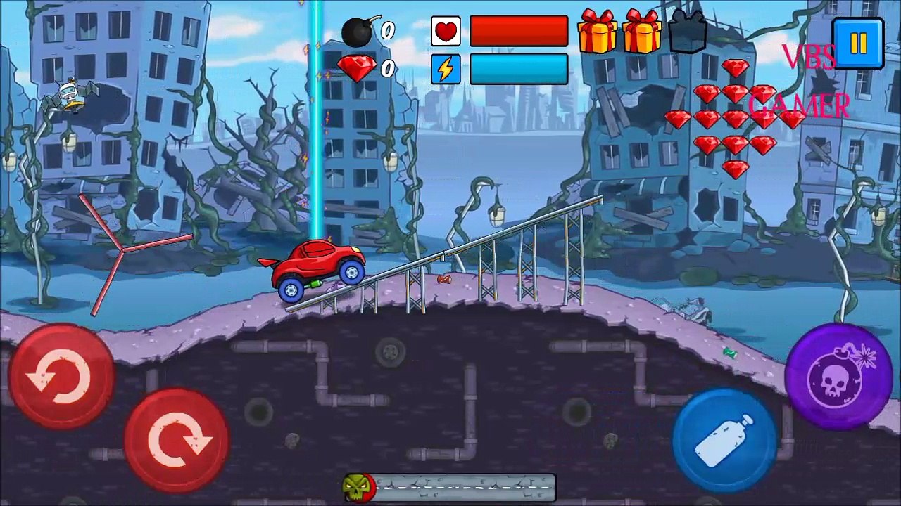 Monster Baby Car Stunt Android Gameplay ReV