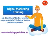 Digital Marketing Course/ Training in Delhi | Training Specialists