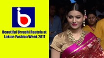 Beautiful Urvashi Rautela at Lakme Fashion Week 2017