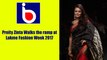 Preity Zinta Walks the ramp at Lakme Fashion Week 2017
