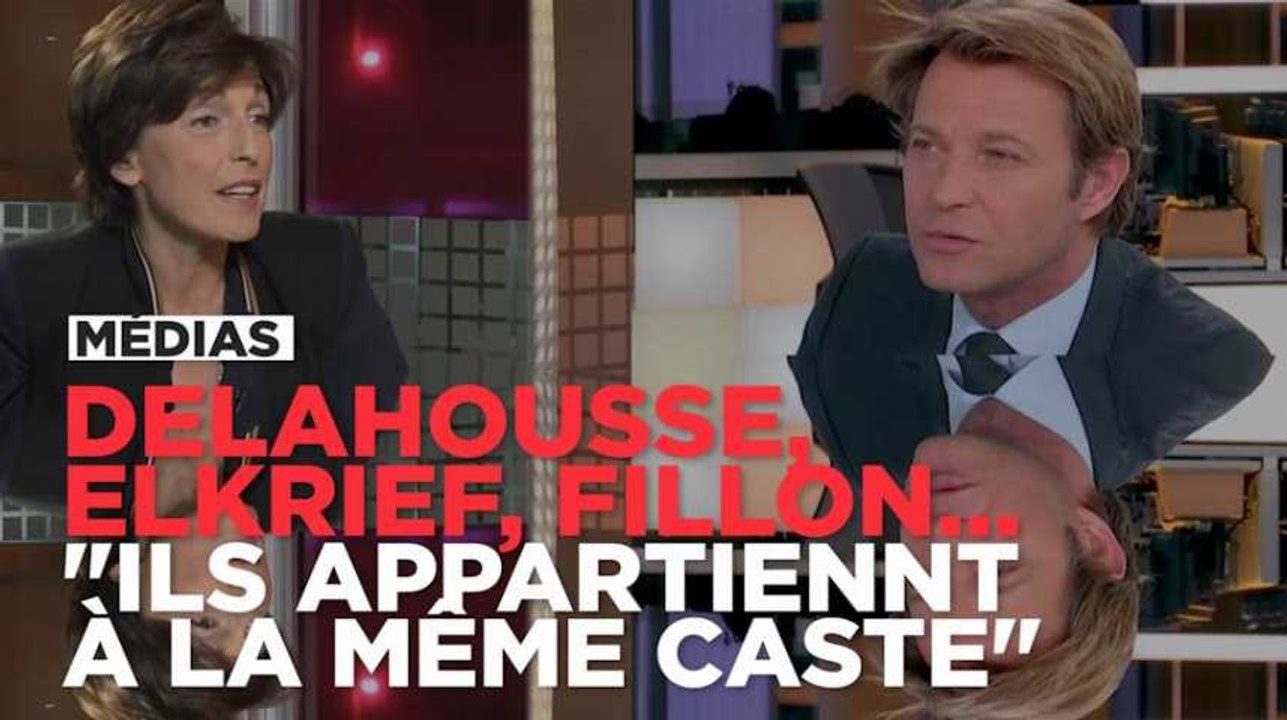 "Ruth Elkrief, Delahousse... Ils s'identifient aux hommes politiques plutôt qu'aux citoyens" regrette Daniel Schneidermann