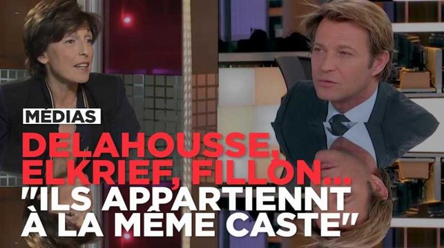 Ruth Elkrief, Delahousse... Ils s'identifient aux hommes politiques plutôt qu'aux citoyens regrette Daniel Schneidermann