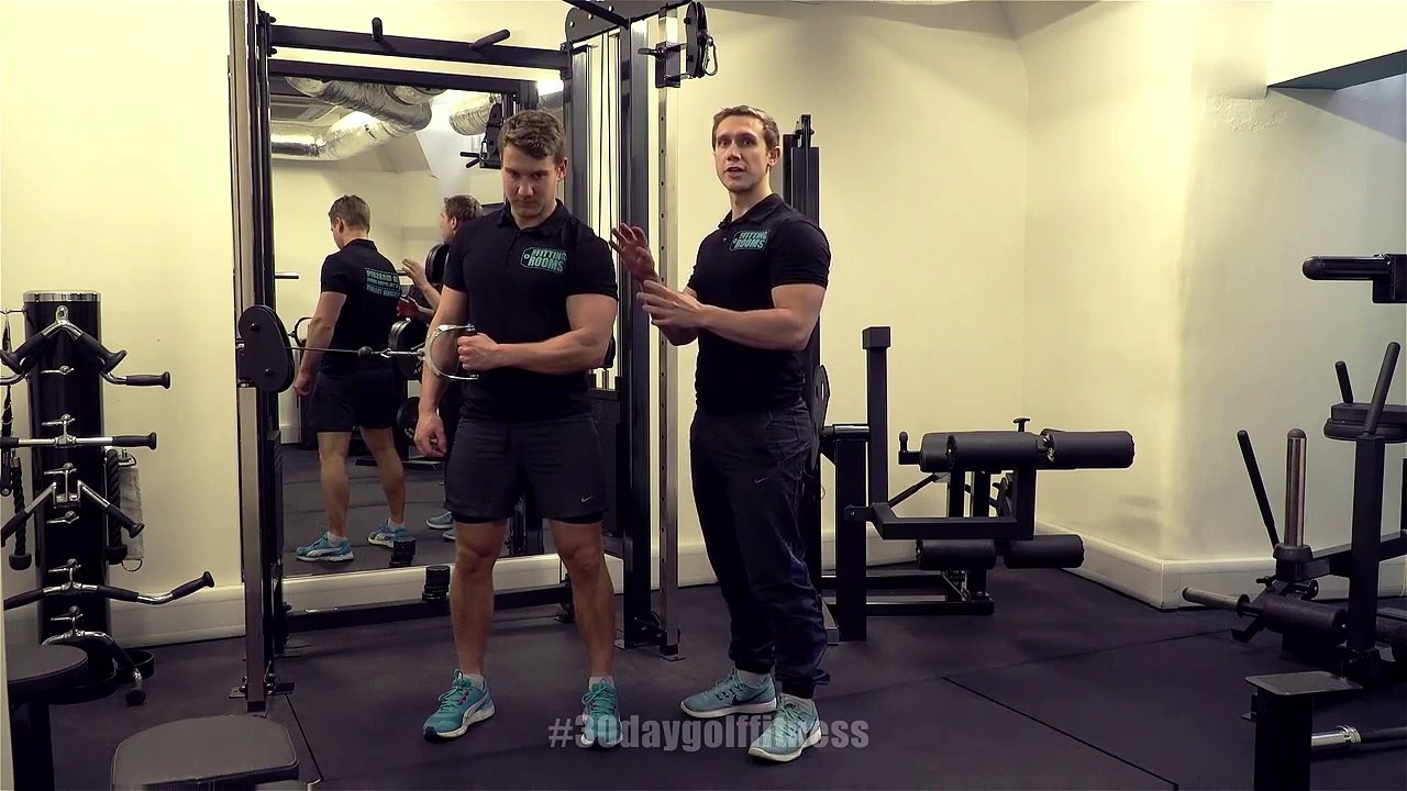 Golf Fitness Series: Tip 10 - External Rotator cuff cable