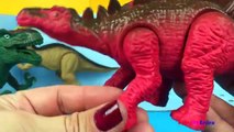 Just Kidz Dinosaur Play set Dino Toys for Kids TRex Disney Cars McQueen Dinosaur Egg Jurassic World