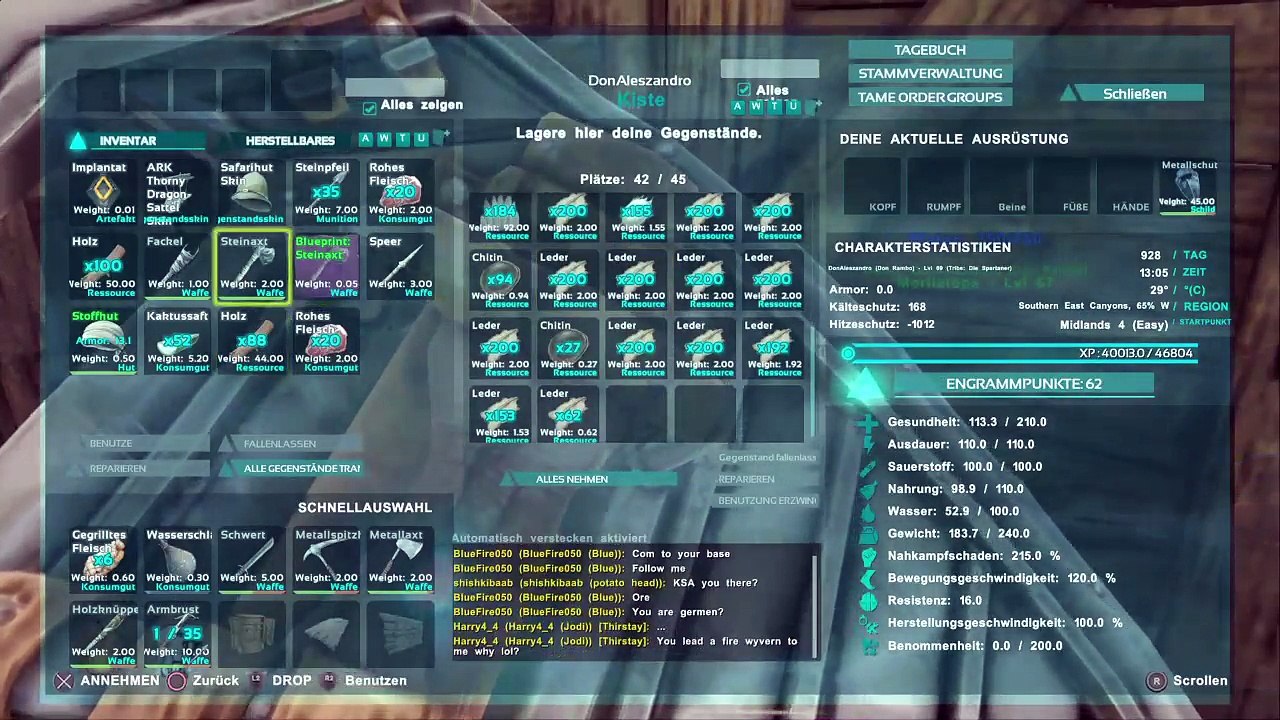 DonAleszandro ARK Survival Evolved : ««-Aufbau eines Imperiums mit Don Rambo-»» (845)