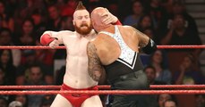 Sheamus & Cesaro Vs Luke Gallows & Karl Anderson Tag Team Match For WWE Tag Team Championship At WWE Raw