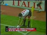 17.09.1998 - 1998-1999 UEFA Cup Winners' Cup 1st Round 1st Leg Heart of Midlothian FC 0-1 RCD Mallorca