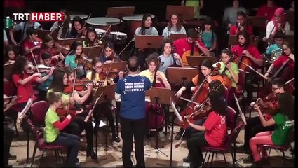 'Çocuk Senfoni' orkestrası