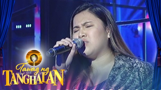 Tawag ng Tanghalan: Amme Faith Mena | When I Look At You