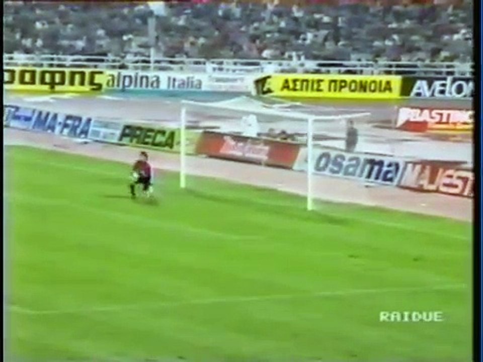 20.10.1992 - 1992-1993 UEFA Cup 2nd Round 1st Leg Panathinaikos FC 0-1 Juventus