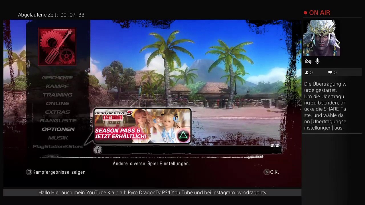 GER/PS4  Pyro DragonTv Mittagsstream DOA5 bis 15Uhr {Interaktiv} (31)