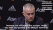 Jose Mourinho Suggests He Is Treated Differently To Klopp & Wenger