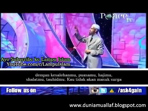 [32] Mengacaukan Pikiran ! CARA MISSIONARIS KRISTEN MURTADKAN UMAT ISLAM.. Waspadalah ! - DR. ZAKIR NAIK
