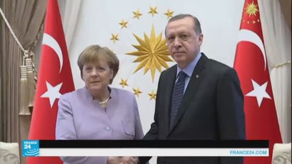 ميركل وأردوغان..لقاء  في إطار من التوتر