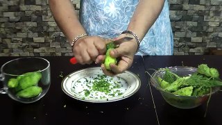 Bharwan Karela Recipe  - Stuffed bitter gourd Recipe - Stuffed Masala Karela