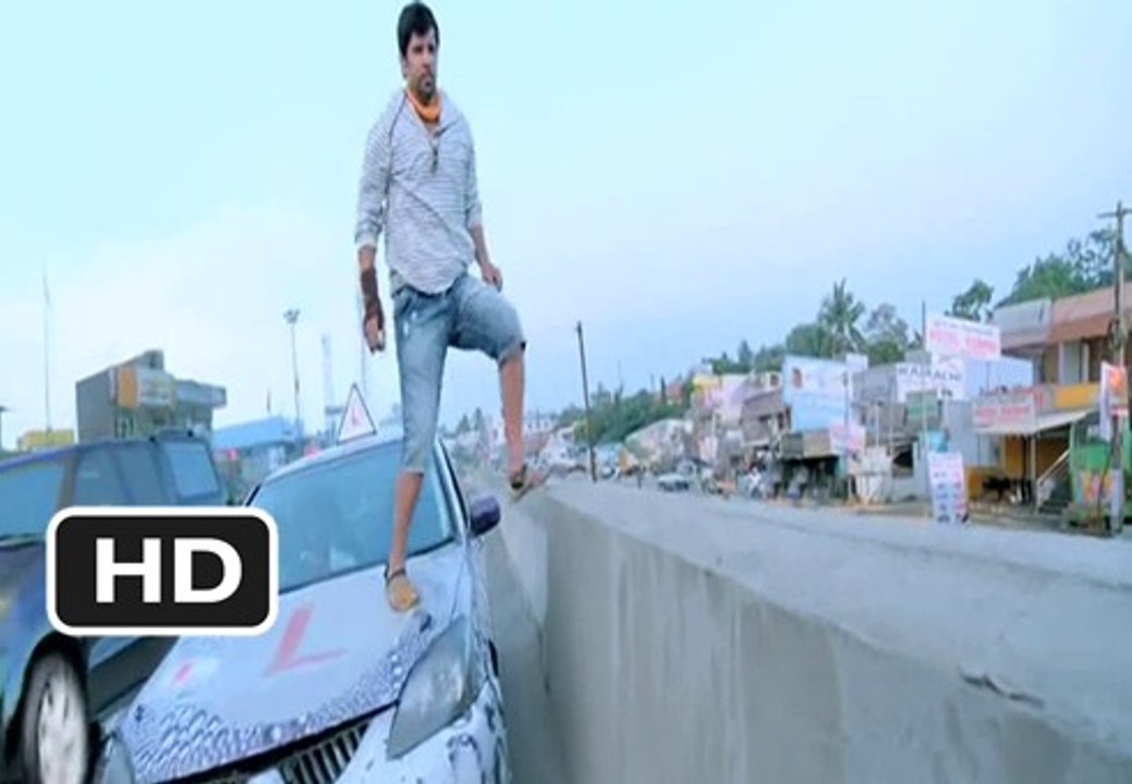 VIKRAM STYLISH CAR CHASE [HD]
