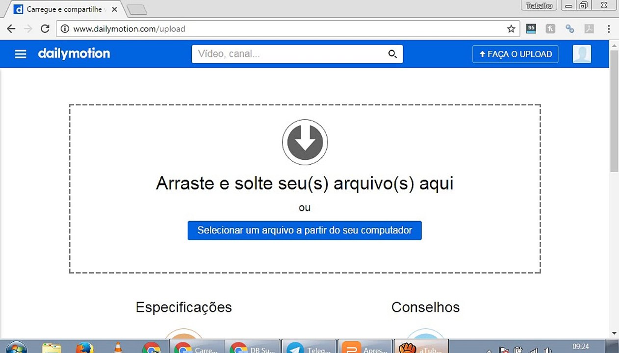 video de teste