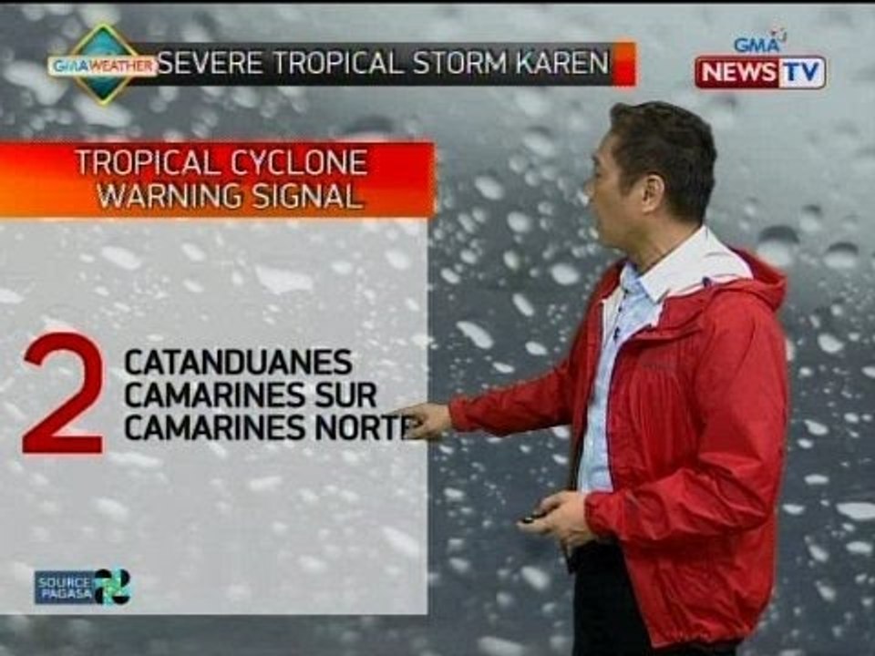 SONA: Weather advisory