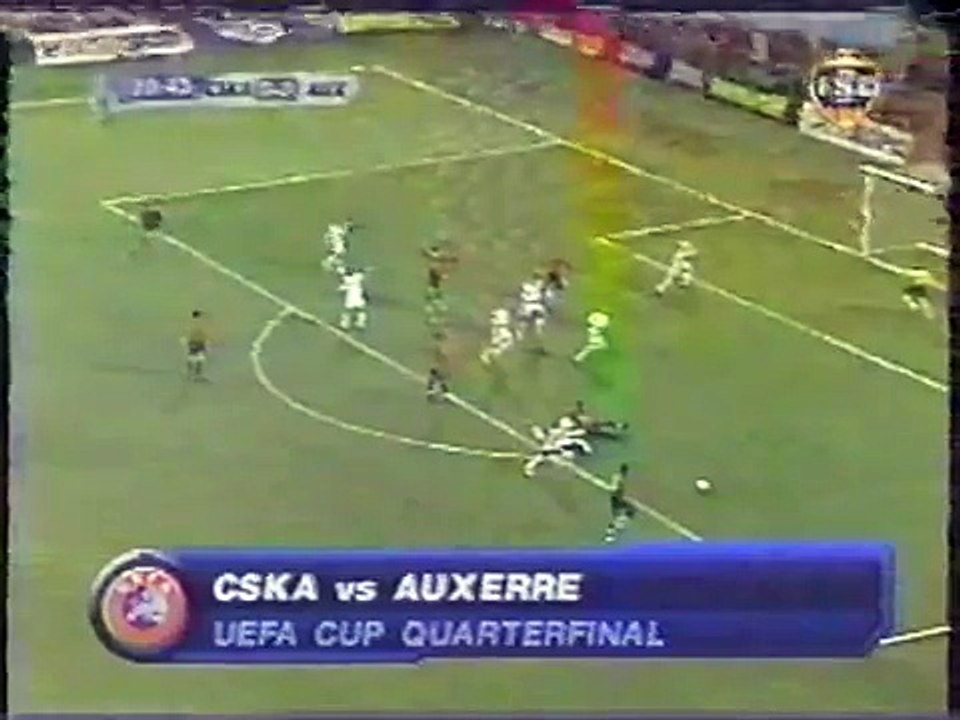 07.04.2005 - 2004-2005 UEFA Cup Quarter Final 1st Leg CSKA Moskova 4-0 AJ Auxerre