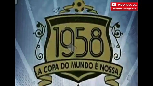 ENTRADA EM CAMPO DOS TIMES NA FINAL COPA DO MUNDO 1958 BRASIL 5X2 SUÉCIA NA ÍNTEGRA COM NARRAÇÃO E IMAGENS A CORES INÉDITAS
