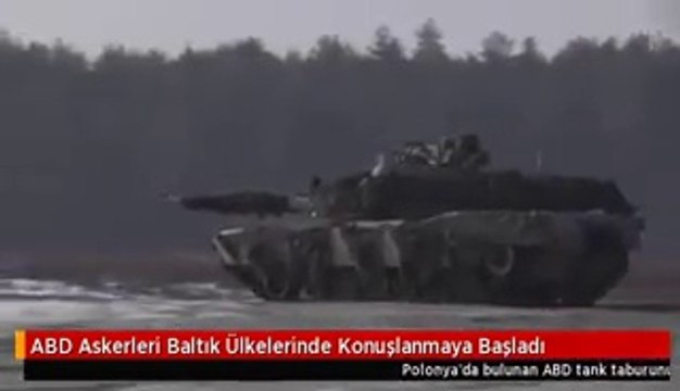 ABD Askerleri Baltık Ülkelerinde Konuşlanmaya Başladı