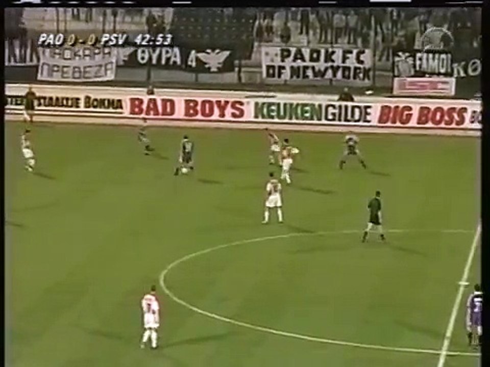 07.12.2000 - 2000-2001 UEFA Cup 3rd Round 2nd Leg PAOK FC 0-1 PSV Eindhoven
