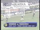 30.09.2004 - 2004-2005 UEFA Cup 1st Round 2nd Leg Udinese Calcio 1-0 Panionios GSS