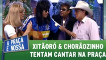 Xitãoró e Chorãozinho brincam com Milionário e José Rico