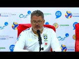 Brasil Sub-20 1 x 2 Uruguai: coletiva do técnico Rogério Micale