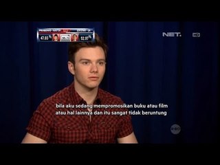Chris Colfer konfirmasi Twitter yang di Hack