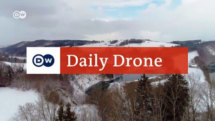 #DailyDrone: Iller Gorge near Kalden