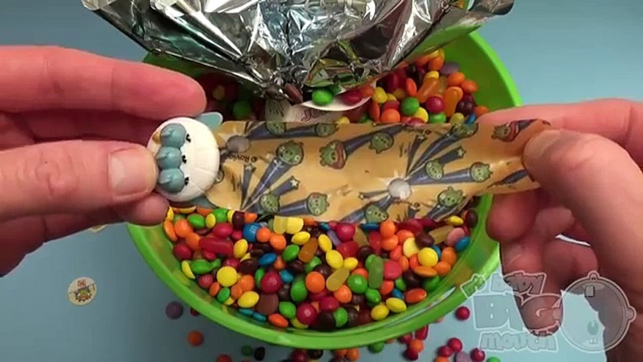 Hidden Surprise Eggs in a Bucket Full of Candy! Part 2