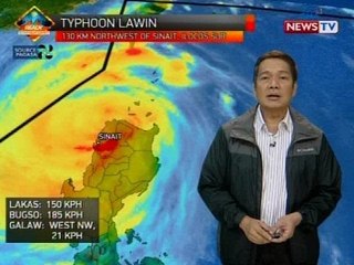 BT: Weather update as of 11:39 a.m. (Oct. 20, 2016)
