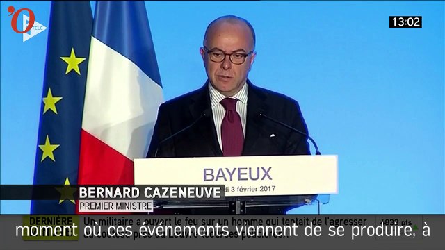 Attaque de militaires au Louvre : les premiers mots de Bernard Cazeneuve