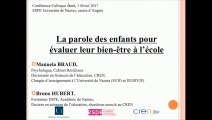 conférence colloque santé janvier 2017 partie 1 Manuela Braud