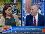 NTG: US Amb. Goldberg, tumangging magkomento kaugnay kay Pres. Duterte at Donald Trump