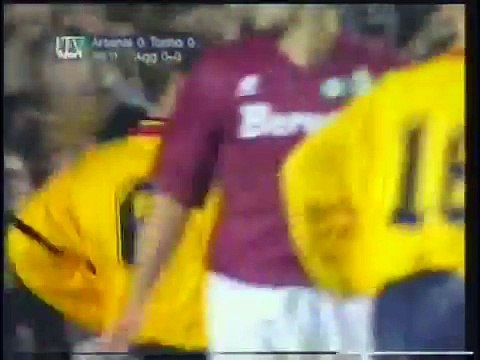 15.03.1994 - 1993-1994 UEFA Cup Winners' Cup Quarter Final 2nd Leg Arsenal 1-0 Torino FC