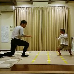 Ryusei Imai Practice with his Father