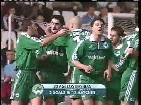 13.03.2001 - 2000-2001 UEFA Champions League 2nd Group Round Group A Matchday 6 Valencia CF 2-1 Panathinaikos FC