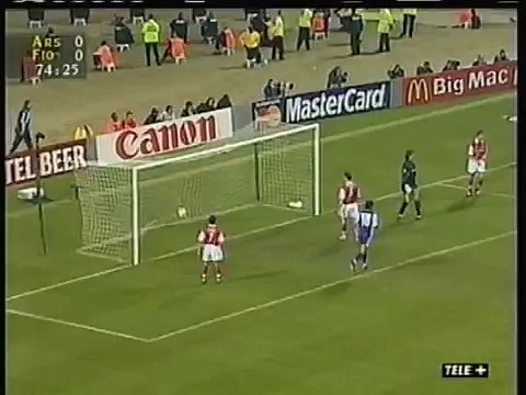 27.10.1999 - 1999-2000 UEFA Champions League Group B Matchday 5 Arsenal 0-1 ACF Fiorentina