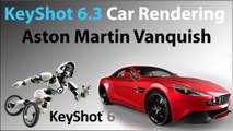 KeyShot 6.3 Car Rendering Aston Martin Vanquish