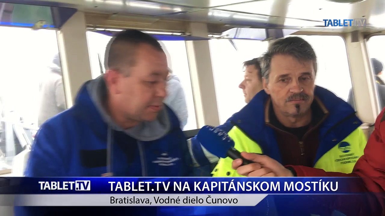 TABLET.TV na kapitánskom mostíku ľadoborca