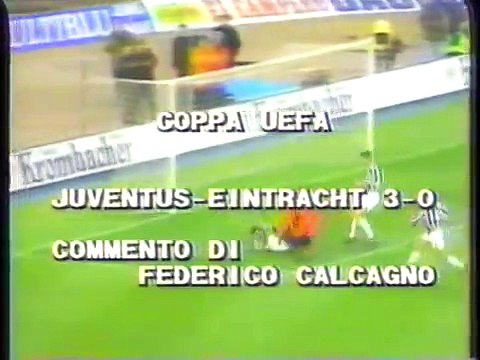 14.03.1995 - 1994-1995 UEFA Cup Quarter Final 2nd Leg Juventus 3-0 Eintracht Frankfurt