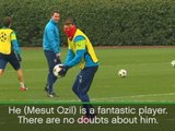 Ozil is a 'fantastic player' - Willian