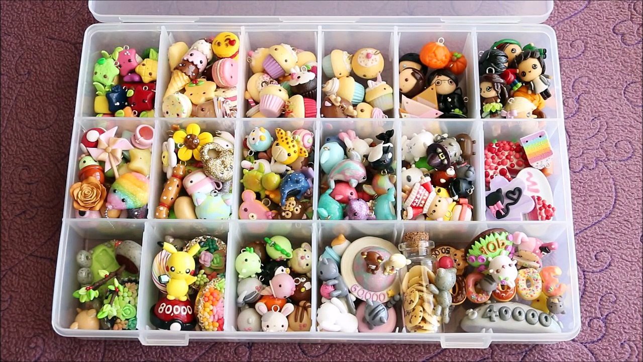 Updated Polymer Clay Charm Collection Part 1 _NEW 2017-F6DIocLP6CU