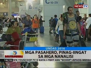 BT: Mga pasahero, pinag-iingat sa mga nananalisi