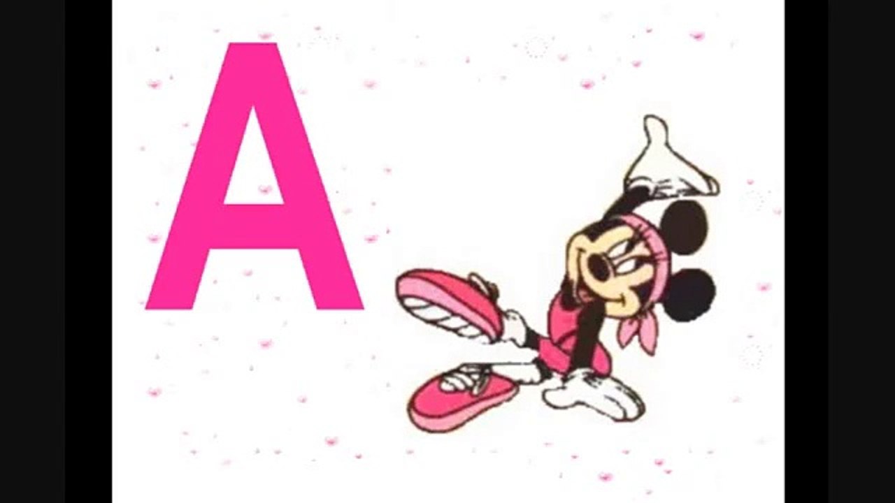 Alfabeto italiano per bambini-Impara lalfabeto con Minnie - Abc per bambini - disney